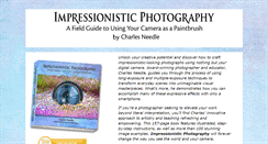 Desktop Screenshot of impressionisticphotographybook.com
